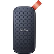 Resim Sandisk Portable SDSSDE30-2T00-G25 2 TB USB 3.2 Type-C Taşınabilir Disk Siyah 