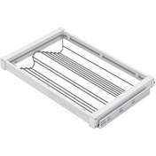 Resim Starax Ayakkabılık Alüminyum 80cm Beyaz 