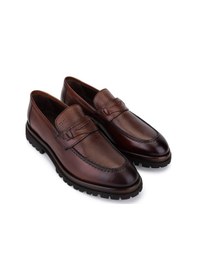 Resim Tamer Tanca Erkek Hakiki Deri Taba Loafer Ayakkabı 1157 1989-1 Erk Ayk Sk25-26 Taba Dr/fltr Taba 