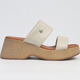 Resim Pierre Cardin Pc-7210- 3807 Bej-kadın Topuklu Terlik Bej 