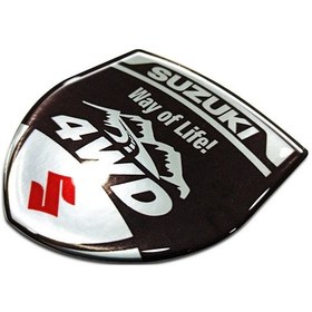 Resim Suzuki 4Wd 3D Sticker 