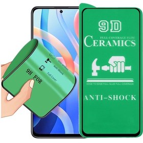 Resim Xiaomi Redmi Note 11 4g Uluslararası Sürüm 6.43 İnç İçin 9d Tam Ekran Tutkal Seramik Film 