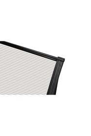 Resim Genel Markalar Crocus Kapı Pencere Üstü Pratik Sundurma 80x360 Cm - Şeffaf 