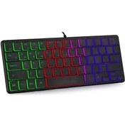 Resim Novahub Jms Taşınabilir Kablolu 64 Tuşlu Klavye - Siyah 