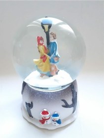 Resim Işıklı Müzikli Sihirli Kar Küresi Sevdiklerinize Hediye No 1 