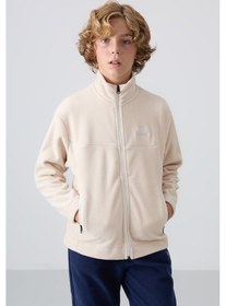 Resim Tommylife Standart Fit 2li Paket Siyah-bej Erkek Çocuk Polar Sweatshirt - 11223 Siyah - Beyaz 