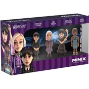Resim MNXH8000 Minix Wednesday 4lü Figür - Koleksiyon Figürü 