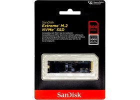 Resim Sandisk Extreme 500GB 5000MB-4000MB M.2 PCIe Gen 4.0 NVMe SSD 