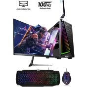 Resim İzoly Jet x I5-4570 16GB 256GB SSD 1660S 24'' Oyuncu Masaüstü Bilgisayarı 