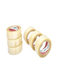Resim Koli Bandı 45x100 Astel Koli Bantı 6 Adet Şeffaf Koli Bandı 