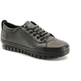 Resim Berfilla Br-79 Ortapedik Casual Kadın Ayakkabı Siyah 