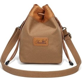 Resim Rogfer Sccotton Kamera Lens Koruma Çantası Astar Çantası Su Geçirmez Kamera Saklama Çantası, Boyut: S Haki Diğer Diğer 