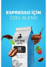 Resim Addis Ababa Coffee Lemmu Blend Kahve 1 KG Moka Pot 