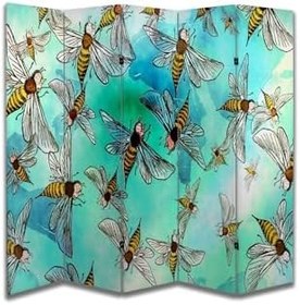 Resim Doğa Temalı Özel Tasarım Paravan Room Divider PRV1008, 180 x 180 