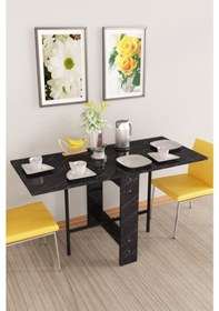 Resim Dekorfim Flamingo Pratik Katlanır Bendir Masa 
