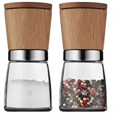 Resim WMF 3201000205 2'li Ahşap Cam Baharat Değirmeni 32 CM 