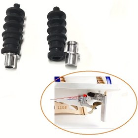 Resim Yüksek Kaliteli Kauçuk Bellows RC Tekne için - Dayanıklı Siyah Su Geçirmez Contalar 2mm ve 3mm İtme Çubukları için, Songkran Festivali için İdeal, Tekne Aksesuarları | Yüksek Kaliteli Contalar | Pürüzsüz Yüzey Bitişi, Tekne Parçaları 