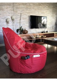 Resim Pufumo Turuncu Golf Armut Koltuk 