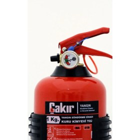Resim Çakır 1 kg Yangın Söndürme Tüpü - Kuru Kimyevi Tozlu Abc 