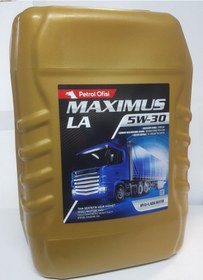 Resim Petrol Ofisi Maximus La 5w30 20 Lt Tam Sentetik Motor Yağı 