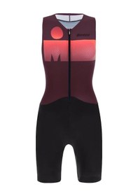 Resim Santini Ironman Audax Kadın Kolsuz Trisuit 9ı771ımgaudax Siyah 