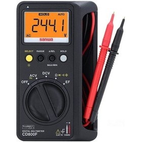 Resim Sanwa Cd800f Cep Tipi Multimetre 