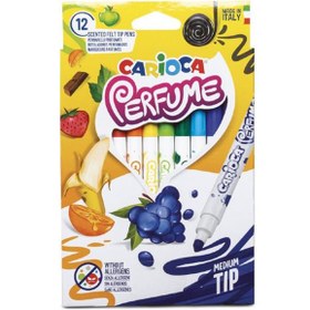 Resim Carioca Keçeli Boya Kalemi Kokulu 12 Li 42672 