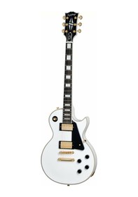 Resim Epiphone Les Paul Custom Elektro Gitar Alpine White 