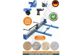 Resim Yeni Nesil Blue 120CM Lazerli Yağlı Çift Sürgülü Hassas Kesim Metreli Seramik Fayans Granit Kesme Makinesi 