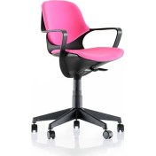 Resim Uzay Ofis Mia Çocuk Çalışma Koltuğu Pembe 