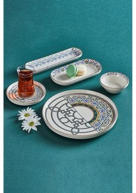 Resim Neva N3164 Mentol Jülide 26 Prç Kahvaltı Takımı Yeşil 