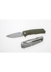 Resim Lionsteel T.R.E. G10 Green Kamp Çakı Yeşil 