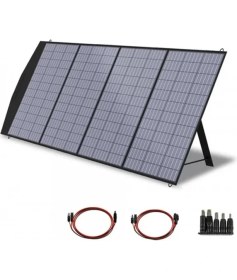 Resim Bosile 200W Katlanabilir Güneş Paneli - %22 Verimlilik, IP66 Dayanıklılık, Yüksek Güç ve Taşınabilir Tasarım 