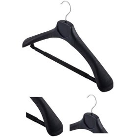 Resim Ceket Askısı Plastik Kıyafet Takım Elbise Askısı 3 Adet Diğer 