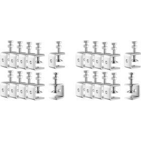 Resim Explosion1 20X C Clamm Mini Kelepçe 1 Inç Ağır Dereceli Metal U Kelepçeleri Montaj Metal Ahşap Montajı Için Kararlı Geniş Çene Açıklığı (Yurt Dışından) 