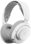 Resim SteelSeries Arctis Nova 3P Wireless Beyaz Gaming Kulaklık - Mobil Uygulama ile Kontrol - 40 Saat Pil 