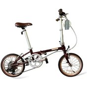 Resim 2025 Dahon Boardwalk D7 16 Katlanır Bisiklet Bordo 