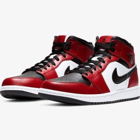Resim Jordan Air 1 Mid - Kırmızı / 4 