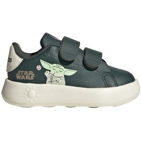 Resim Adidas Advantage Mandalorı Yeşil Erkek Çocuk Sneaker 000000000102235856 Yeşil 