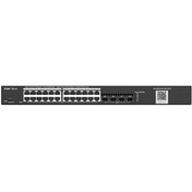 Resim Tenda TEF1126P-24-250W 24 Port 10/100 Mbps PoE Yönetilemez Switch Tenda