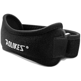 Resim Skycıty Ayarlanabilir Dizlik Ve Patella Destek - Yürüyüş, Futbol, Basketbol, Koşu İçin Spor Diz Koruyucu Kolluk Siyah Siyah 