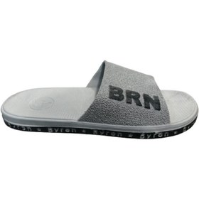 Resim Byron Unisex Brn B050-10 Gri Kaymaz Taban Deniz Plaj Havuz Günlük Yürüyüş Terlik 