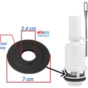 Resim Creavit Tek Basmalı Klozet Rezervuar İç Takım Contası 