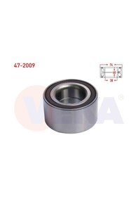 Resim Veka-47-2009 - On Tekerlek Rulmanı Sol-sag Abs Okuyuculu 38 74 