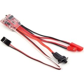 Resim Createtech Yönlü Vkemall Uzaktan Kumandalı Tekne Motor Kontrol Cihazı Renkli Fırçalı Esc 20a Dx Çift Yönlü Rc Araba Ve Tekne İçin 