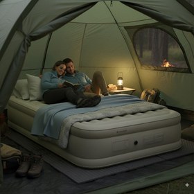 Resim robo Kendi Kendine Şişen Otomatik Çift Kişilik Şişme Yatak 