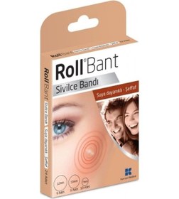 Resim Kurtplast Roll Bant Sivilce Bandı 24'lü 