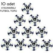 Resim Rebuwo El Dikişli Futbol Topu 4 Numara Futbol Topu Sert Zemin Fut Çok Renkli 