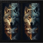 Resim HMNL ARAÇ KAPI DİREĞİ KAPLAMA FOLYOSU - UV BASKILI - 2'Lİ SET - 50X24 CM 