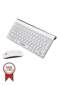 Resim Torima Klavye Mouse Seti Akıllı Kablosuz TMK-05 Beyaz 
